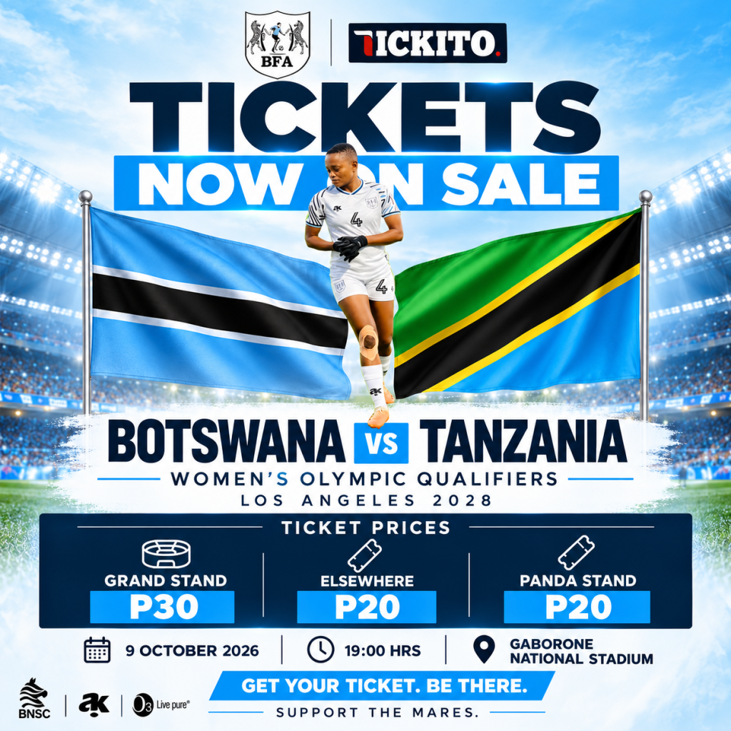 Botswana vs Tanzania_ Tickets Now On Sale